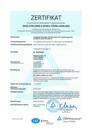 Zertifikat ansehen