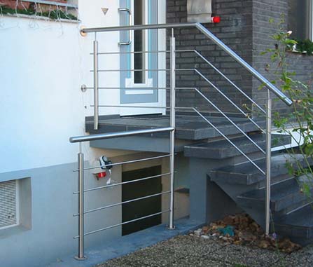 Treppengeländer für ein Einfamilienhaus